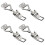 4 Pieces 90 Degree Right Angle Adjustable Buckle Vertical Quick Clamp Box Buckle  Clamp Right Angle Buckle 1