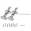 Marine Grade Boat Door Hatch Anti-Rattle Latches, Hold Down Clamp Latches, Solid Construction, Lockable,(2 PCS) 5