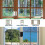4 Pack Window Sash Locks, Window Latches Replacement Sash Locks White Fits Horizontal Sliding Window 2