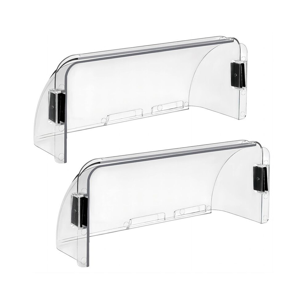 Adjustable Magnetic Air Deflector Easy Adjust Between 8-14In For Floor Registers, Vents, Sidewall Floor Vent Deflector-2 6032819465040