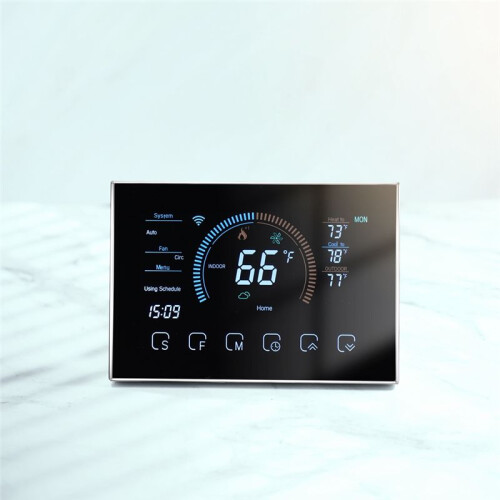 Thermostat for Home, WiFi Programmable Digital Thermostat,  Saving, C-Wire Adapter Included, DIY Install 2