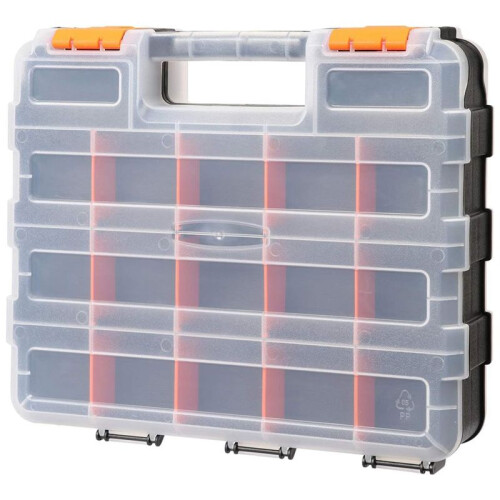 Double Sided Tool Organizer Hardware Tool Accessory Box Parts Box Tool Box 2