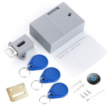 RFID Electronic Cabinet Lock Electronic Dark Lock Hidden DIY for Wooden Cabinet Locker Drawer Shoe Cabinet Drawer Lock