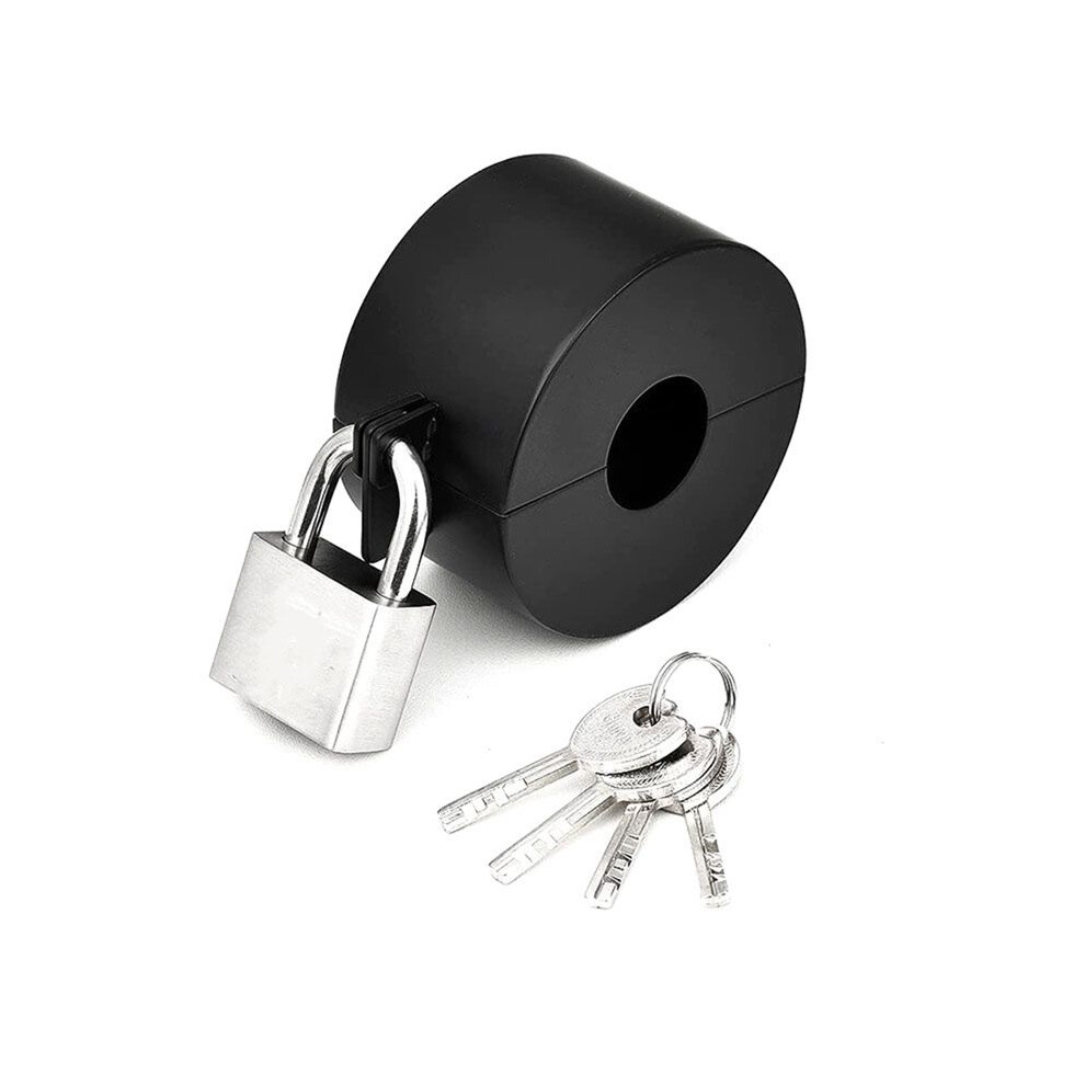 Door Handle Lock, Door Knob Lock Out Device, Disable The Doorknob/Faucet/Valve, Door Knob Child (With Padlock) 6032474512653