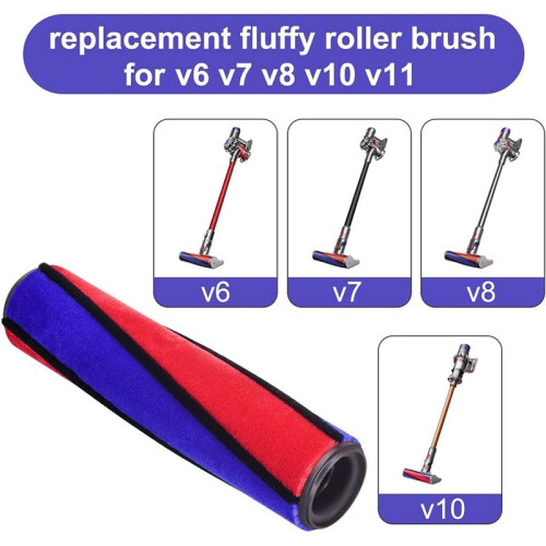 Replacement Brush Roller for  V6 V7 V8 V10 V11, Soft Roller  for  Soft Rollers Floor Nozzle 966488-01 2