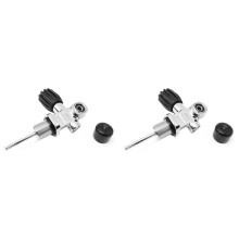 2X 3000Psi 250Bar 3/4-14NPS High Pressure Scuba Diving Tank Valve Cylinder Reducing Valve