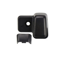 Boucle de Fixation de Pare-Soleil LatéRal Automatique pour R55 R56 R60 Boucle 51169812837 Avant Noir