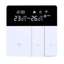 Tuya WiFi Termostato Inteligente Temperatura Agua CalefaccióN EléCtrica por Suelo Radiante Controlador de Caldera de Gas para Yandex Alice Alexa (A)