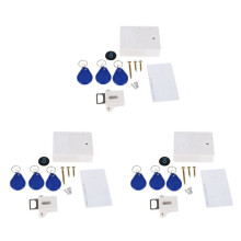 3X Digital Cabinet Intelligent Electronic Locks Invisible Sensor Lock EMID IC Card Drawer for Wardrobe Furniture B
