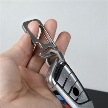 5X D-Type Multifunktionell Full Titanium Spänne Nyckelring Bilspänne Utomhusspänne EDC Tool Horseshoe Spänne-S