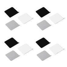 Tub Stopper Silicone Drain Stopper,Bathroom Drain Anti-Odor Mat,Shower Drain Stopper for Bath, Kitchen Sink Cover 12 Pcs
