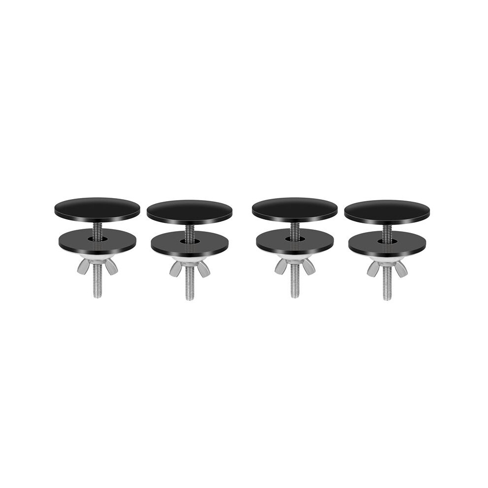 Photos - Furniture Hardware 4 Pieces 2 Inch Kitchen Sink Hole Cover Faucet Hole Cover Stainless Steel Kitchen Sink Tap Hole Plate Stopper Cover