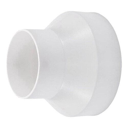 3X Ventilation Pipe Reducer Adapter Pipe Air Duct Adapter Pipe Connector for Inline Ventilation System(200-150mm) 1