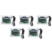 5X W1209 12V Digital Temperature Controller Board -50-110C Electronic Temperature Temp Control Module