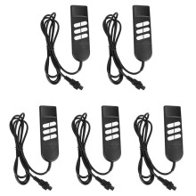 5X Electric Recliner Chairs Controller 6Button 5Pins Hand for Home Appliance Adjustable Bed Lift Chairs Recliners