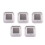 5X Tuya  Life Ny WiFi-Termostat DC5V Luftkonditionering Timer Temperatur Luftfuktighetssensor LCD Touch Screen Controller 1