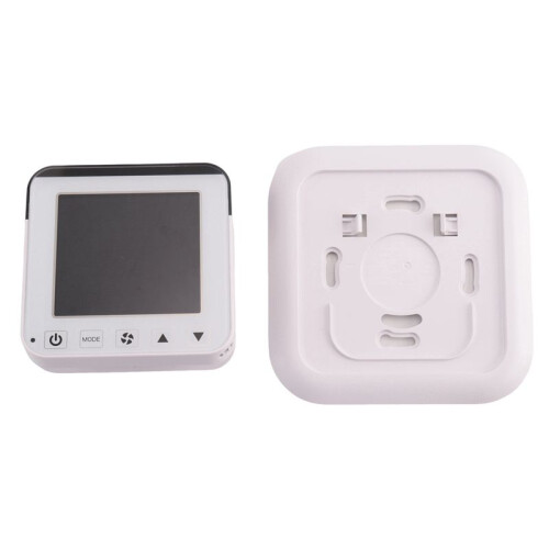 5X Tuya  Life Ny WiFi-Termostat DC5V Luftkonditionering Timer Temperatur Luftfuktighetssensor LCD Touch Screen Controller 2