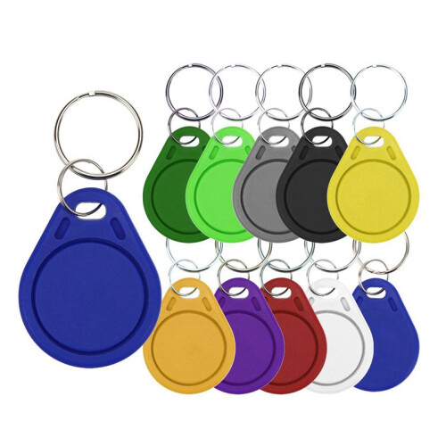 400Pcs UID 13.56MHz Block 0 Sector Writable IC Card Clone Changeable  Keyfobs Key Tags 1K S50 RFID Access Control 2