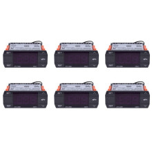 6X STC-3000 110V-220V 30A Press Thermostat de ContrôLeur de TempéRature NuméRique avec Outil de ContrôLe de Capteur
