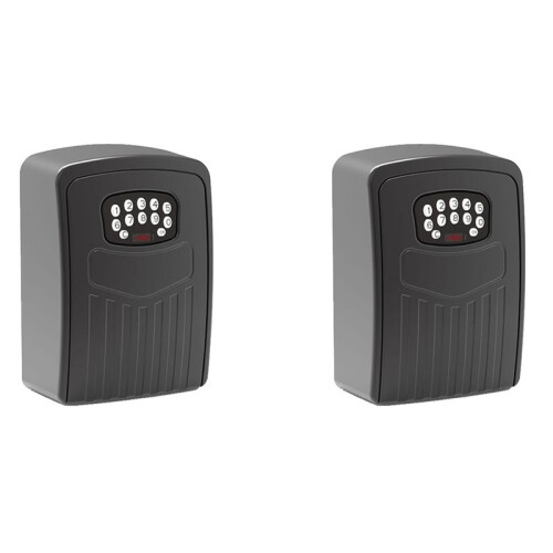 2X TUYA  Key Box  Storage Lock Box  Life App Wall Mount Security Anti-Theft Lockbox-Password