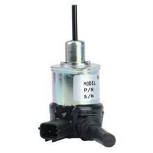 2X 12V Fuel Shutdown Solenoid Valve 1G772-60014 1G772-60012 for Engine V2607 V3300 V3600 KX057-4 M6040FC SVL75
