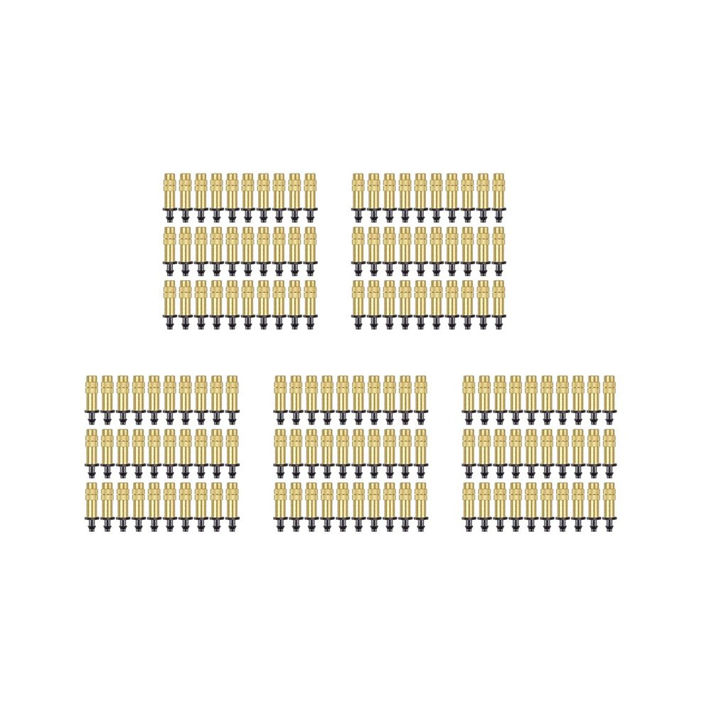 150Pcs Watering Nozzle Adjustable Copper Irrigation Water Fog Sprinkler Misting Greenhouse Accessories 4711154087248