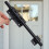 2X Heavy Duty Slide Bolt Gate  with A Padlock, Horizontal Bolt  Floor  Hardware (Black,10 Inch) 5