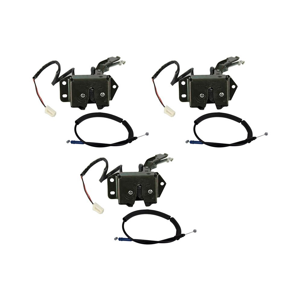 3X Car Tailgate Lock Back Door For Hiace Commuter 2005-2018 69350-26120 4712913442704