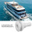 2X Boat Water Drain Scupper ABS 3/4in White Through Hull Connector Hose Coupling Drain Outlet Replacement Hardware 3