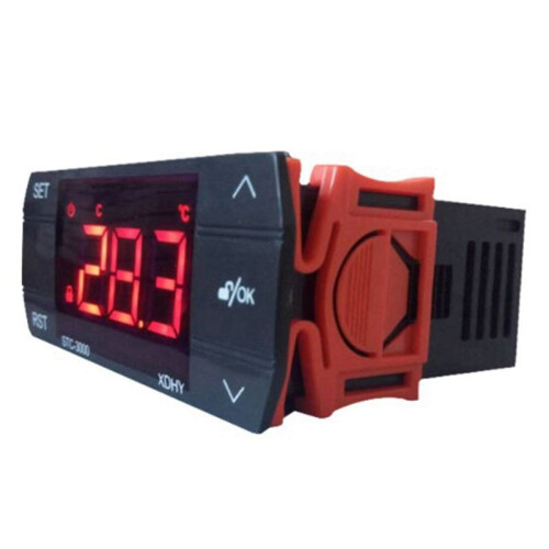 6X STC-3000 110V-220V 30A Press Digital Temperature Controller Thermostat with Sensor Controlling Tool 1
