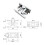 2Pcs Spring Loaded Door Easy Lock Stop Catch Release Clamp Double Roller Catch (Mp-3) 7