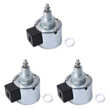 3X 846639 Brandstofafsluitmagneetventiel, Geschikt voor Briggs en Stratton-Motoren voor Gazontuinmachines
