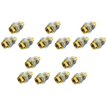 15Pcs  Oiler Pneumatic Tool Accessories- 1/4inch NPT Oiler Oil Lubricator for Air Compression Air Tool Oiler -Yellow