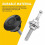 10 PCS Push Button Quick Release Hood Bonnet Pins Lock Clip Car Bumper  Kit 7