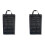2X Versatile Roll- Key Storage Box,  Portable Storage Box, Holds 40 Keys, Security Hook, for Home Office 1