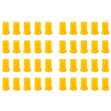 40PCS RC Agricultural Plant Protection UAV High Pressure Windproof Anti-Drift Flat Fan Spray Nozzles Yellow