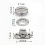 80 Sets Marine Grade Twist Lock Fasteners Turn Button Eyelet and Stud, for Canvas Fastener Turn Buttons 5
