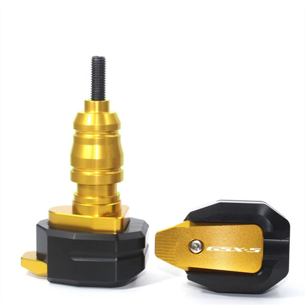 Motorcycle Frame Sliders For Suzuki Gsxs750 Gsxs1000 Cnc Aluminum Crash Pads Impact Protection Gold 9771547130901