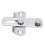 5X Hasp  METAL Hasp  Lock Sliding Door Lock for Window Cabinet Fitting 6