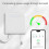 ZigBee  Termostat för  Wire Värmeradiator för Ecowatt Elövervakning App Control 7
