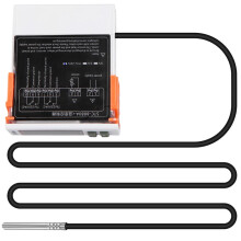 Termostato Digital STC-8080A+, Controlador de Temperatura, Refrigerador, Refrigeración, Temporizador de Descongelación Automática, Sonda Única
