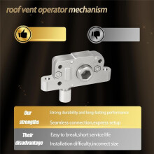 10A20281K1 Mechanism Compatible RV Roof Vent Fan Lift Gear Parts for Replacement 10-20281K-1AF 10A20281K-1AF 1020281K1A