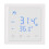 Thermostat 16A Floor Heating Temperature Controller with LED Touch Screen 85-265V Electric Heating Control White 1