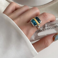 Open Finger Ring Width French Retro Ring Female Ring Elegant Open Index Finger Ring