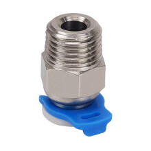 3 Pcs Pneumatic Connector JP4-01 Straight Air Fast Fittings 3D Printer Parts for V6 Extruder Thread M10