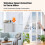 Radiator Thermostat, Programmable Temperature Controller Valve, Works with Alexa, TRV Thermostatic Radiator Valve 6