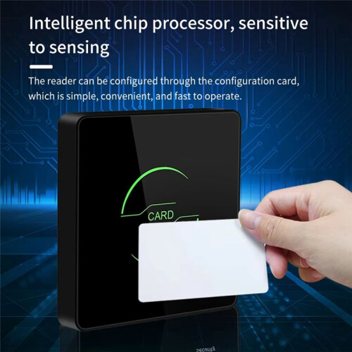 T886R RFID Card 125Khz Proximity Card Access Control Slave Reader Wiegand 26 Output Impermeabile per Access Controller 1