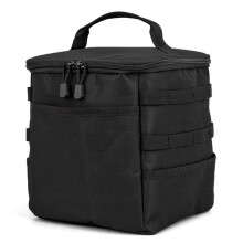 Sac de Rangement pour Camping en Plein Air, Sac à Outils, Sac à Clous, Bouteille de Gaz, Pique-Nique, Ustensiles de Cuisine, Sac Noir