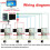 T886R RFID Card 125Khz Proximity Card Access Control Slave Reader Wiegand 26 Output Impermeabile per Access Controller 9