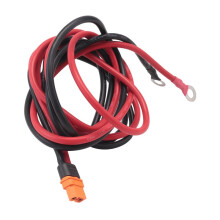 XT60i to O Ring Terminal Cable 10AWG Female to O Ring Connector XT60i Extension Cable for Power Station Solar Generator